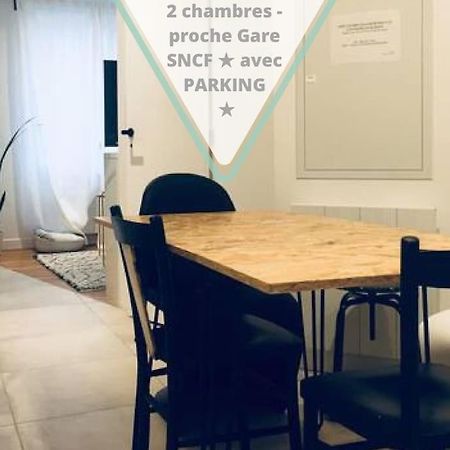 2 Chambres - Proche Gare Sncf Avec Parking Toulouse Ngoại thất bức ảnh
